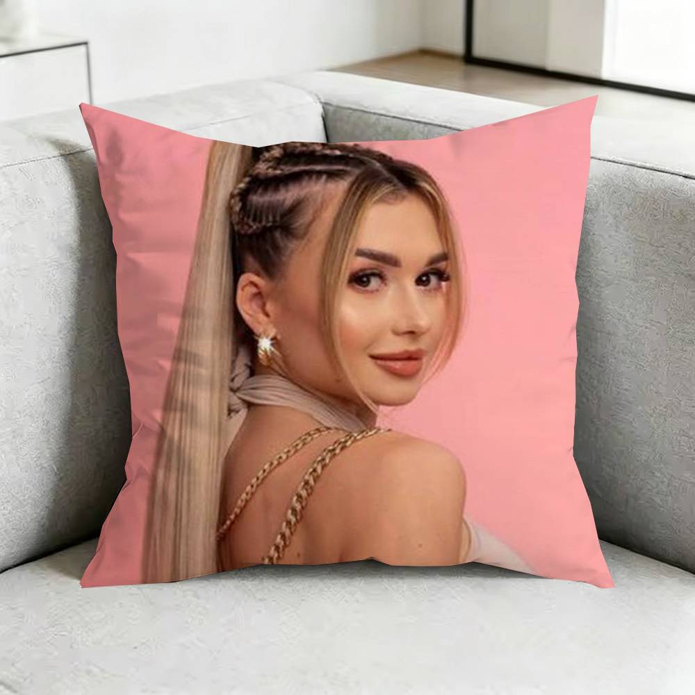 Mari KKraimbreryY Singer Square DoubleSided printed Pillow Case Bedroom Bedside Pillow Sofa Cushion Cover Gift