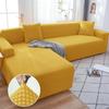 Solid Color Sofa Cover 1/2/3/4 Seater Sofa Cover for Living Room Elastic Spandex L Shaped Corner Sofa Cover Couch Cover for Sofa