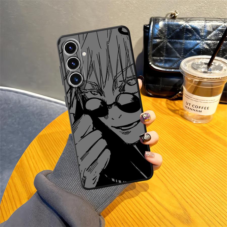 Anime Back Phone Cover Case for Samsung Galaxy A35 A41 A16 A21s A54 A71 A72 A73 A22 A23 A14 A15 A33 A34 A51 A52 A24 A31 A12 A13