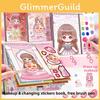 Princess Sticker Dressup Book With Classic Style Scenes For Kids Diy Fun Fashion