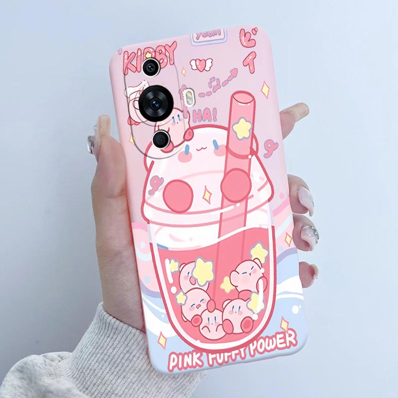 For Huawei Nova 12s Case FOA-LX9 Flower Girl Design Soft Silicone Cover For Huawei Nova 11 Nova11 Pro Ultra Nova12s Phone Cases