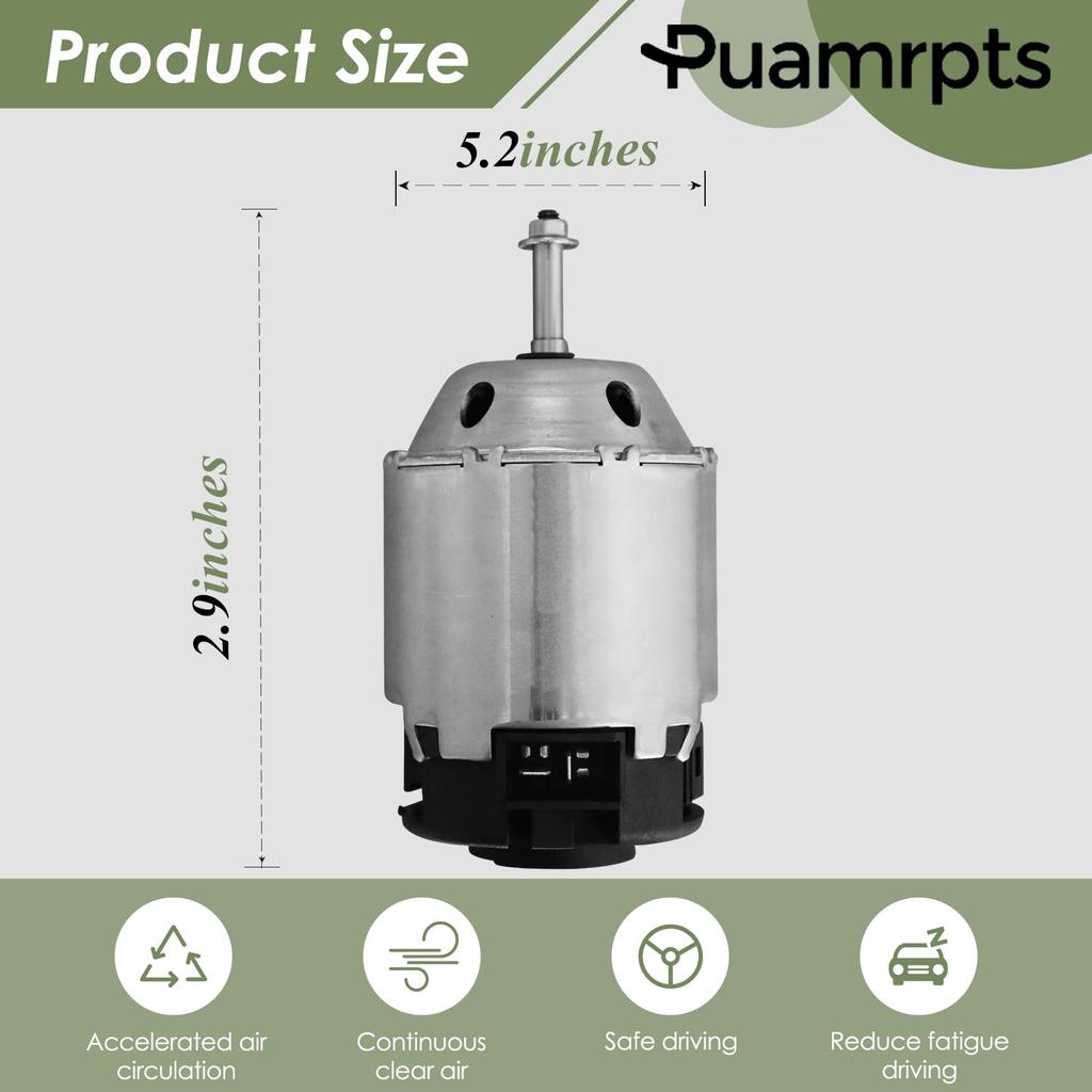 PUAMRPTS AC Heater Blower Motor - For Subaru Vehicles - Impreza 2002 2003 2004 2005 2006 2007, Replaces # PM4114