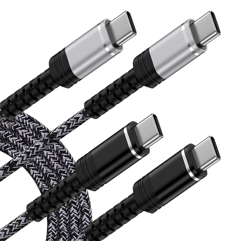 

Type C to C cable [1.8m 2 pieces * 2 colors] PD compatible 60W fast charging USB iPhone16 charging cable Prevention of disconnection iPhone16 series