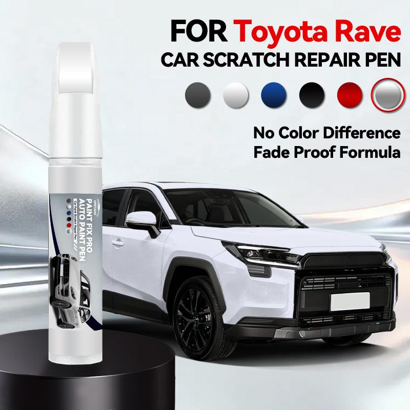 

For Toyota Rave 1990-2026 Paint Repair Pen Touch Up Scratch Remover DIY Auto Accessories Black White Silver Blue Red срібний