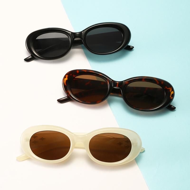 Autumn And Winter Millennial Babes Sunglasses Women'S Trendy Retro Cat'S Eye Street Shot Wearing Eve Sunglasses Men