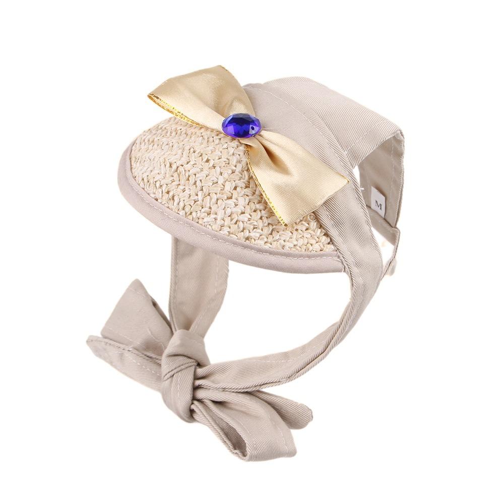 Elegant Dog Fisherman Hat French Style Pet Baseball Cap Cute Dog Sunscreen Hat  Cat