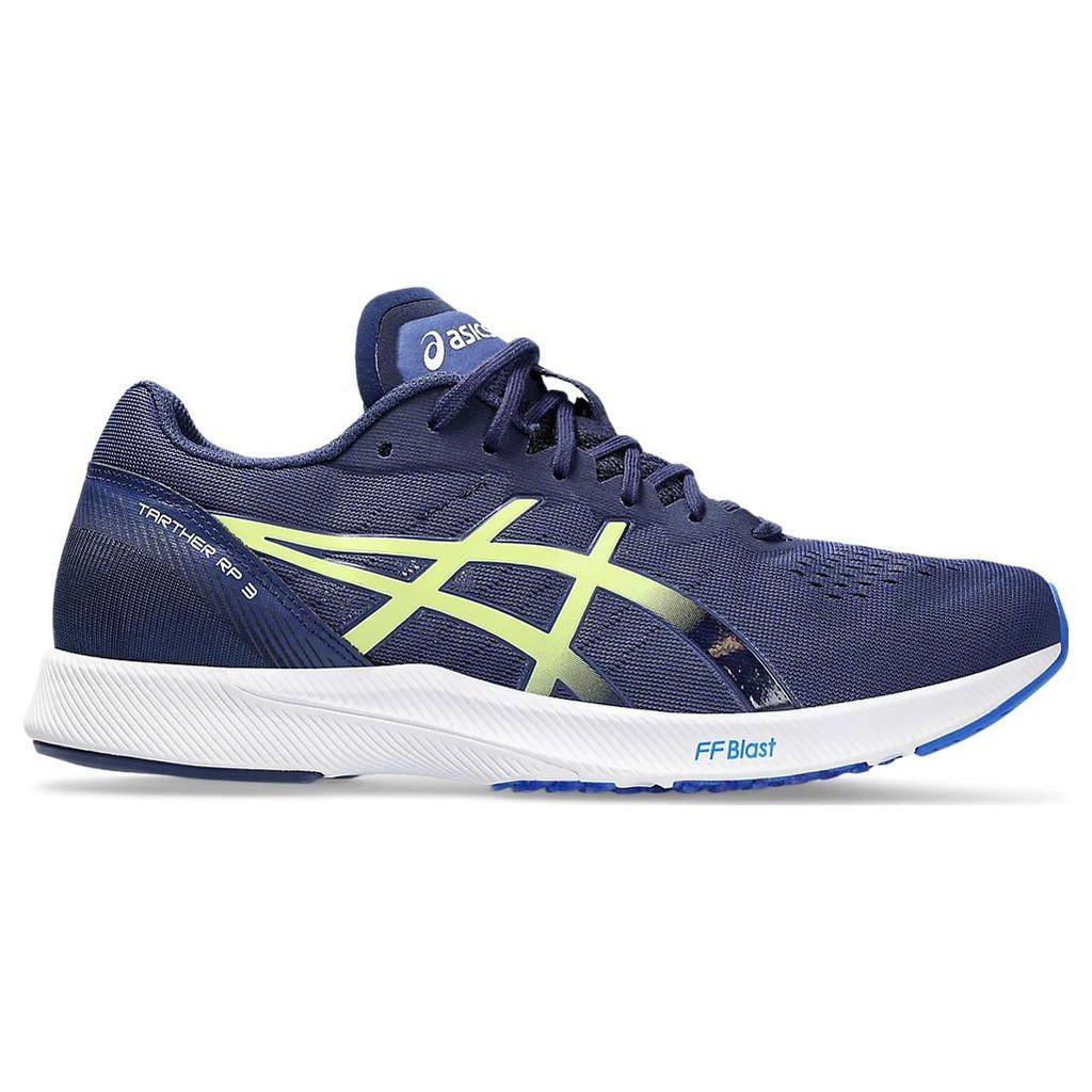 Asics Tarther RP 3 2E Wide Deep Ocean Glow Yellow Men Sneakers Blue 1011B466-402