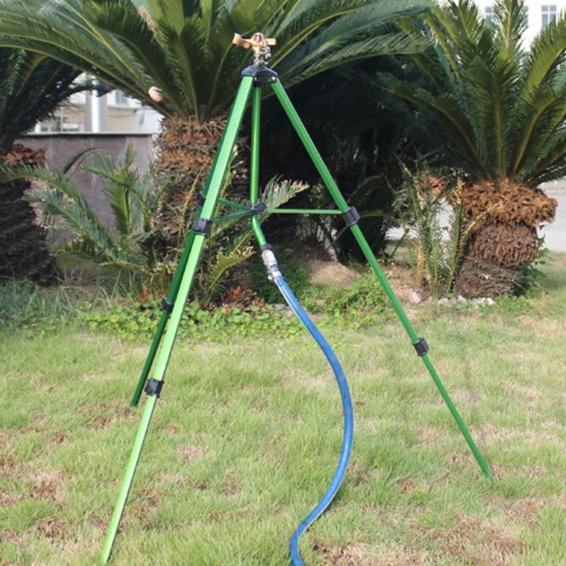 Professional Brass Rotating Sprinkler Angled Adjustment For Large Yard Landscape