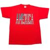 Vintage 90s America T Shirt Mens XL Red Patriotic USA Flag Graphic Tultex Tee