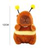 12Pcs Pendentif Capybara Dessin Animé Dessin Capybara Ailes Jitterbug Abeille Dauphin Eau Porte-clés Abeille Peluche Ornements à Suspendre Sac