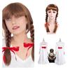 Adult Annabell Wig With Ponytails For Cosplay Costume Accessory