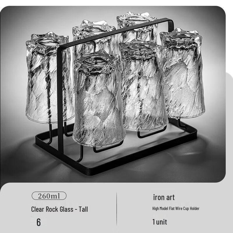 Vintage Embossed Glassware Set