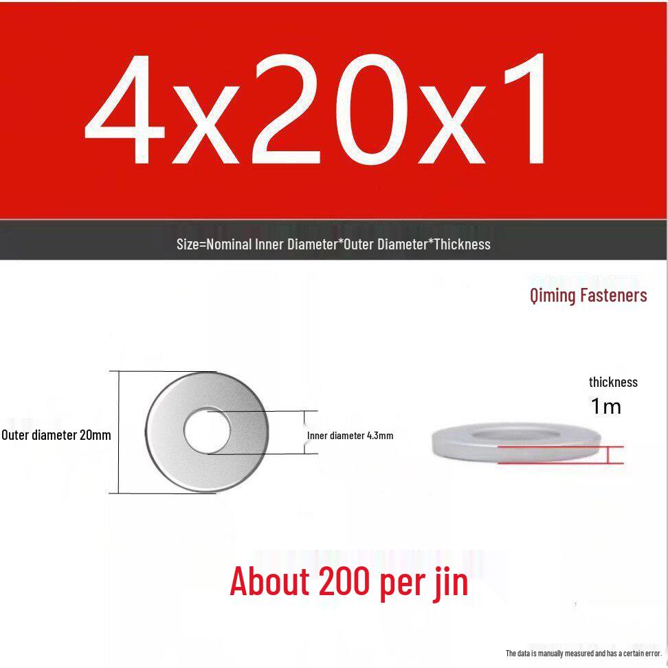 4.8 Grade Galvanized Iron Flat Washer, M3-M40 Oversized Metal Hole Gasket.