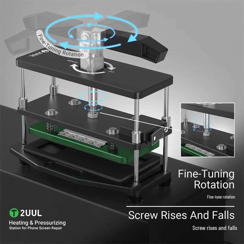 2UUL Universal Heating Mold for Phone Screen Repair Clamp