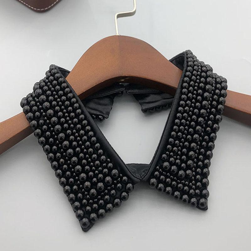 Pearl Women Shirt False Collars Crystal Removable Collar For Women Necklace Fake Collar Detachable Diamond Lacklace Nep Kraagie