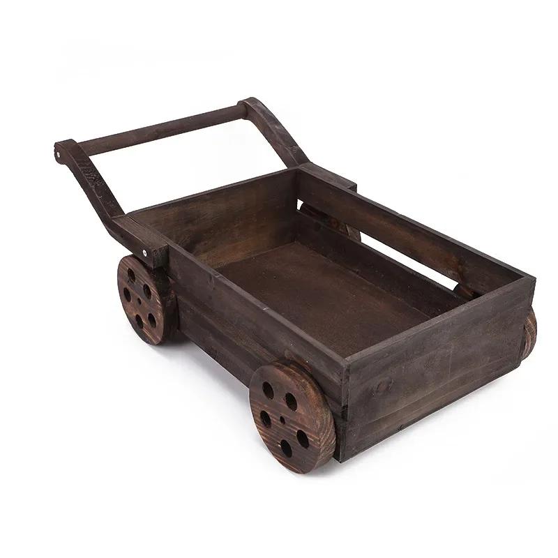 Newborn Small Wooden Bed Studio Photo Model Tools & Baby Accessories Ideal Photography Props for Children Growth Commemoration
