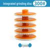 Integrated Tile Edge Grinding & Polishing Disc for Stone, Marble, Quartz, Chamfering, and Dry Trimming