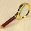 Metal Magnifying Glass, 50x HD Handheld Loupe for Reading, Jewelry & Insect Observation, Science, Sun Fire Start