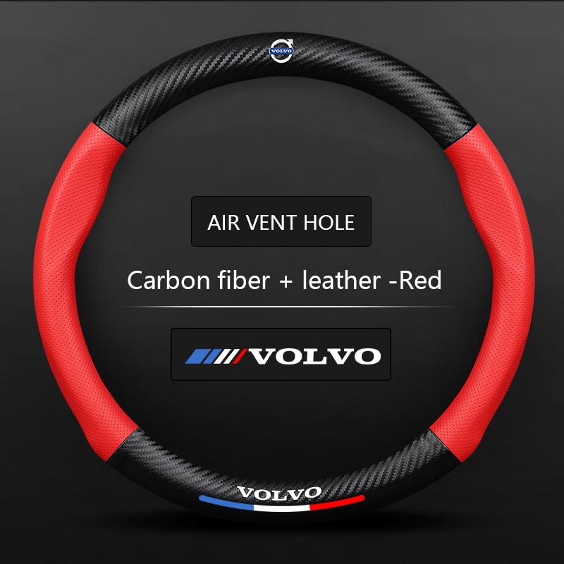 Coprivolante Antiscivolo per Auto da 37-38cm per Volvo XC40 XC60 XC70 XC90 C30 C40 S60 S90 V40 V60 V90 Accessori Interni Auto
