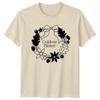Goldene Bltter Unisexs TShirt GerUnisex Botanical Autumn Gift For Her