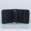 PU Leather Large Capacity Fountain Pencil Case 12 Slots  Fashionable   Student Stationery