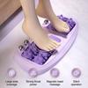 Portable Double Foot Massage Roller with Acupressure Nodes for Plantar Fasciitis & Fatigue Relief – Compact Gift for Home/Office