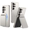 Samsung S26ultra Mobile Phone Case Split Magnetic Card Bag Bracket Magnetic Adsorption MagSafe Leather Case