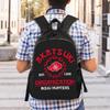 Personalisierter N-Naruto Akatsuki Rucksack Damen Herren Grundlegender Schulrucksack für Schule College Anime Taschen