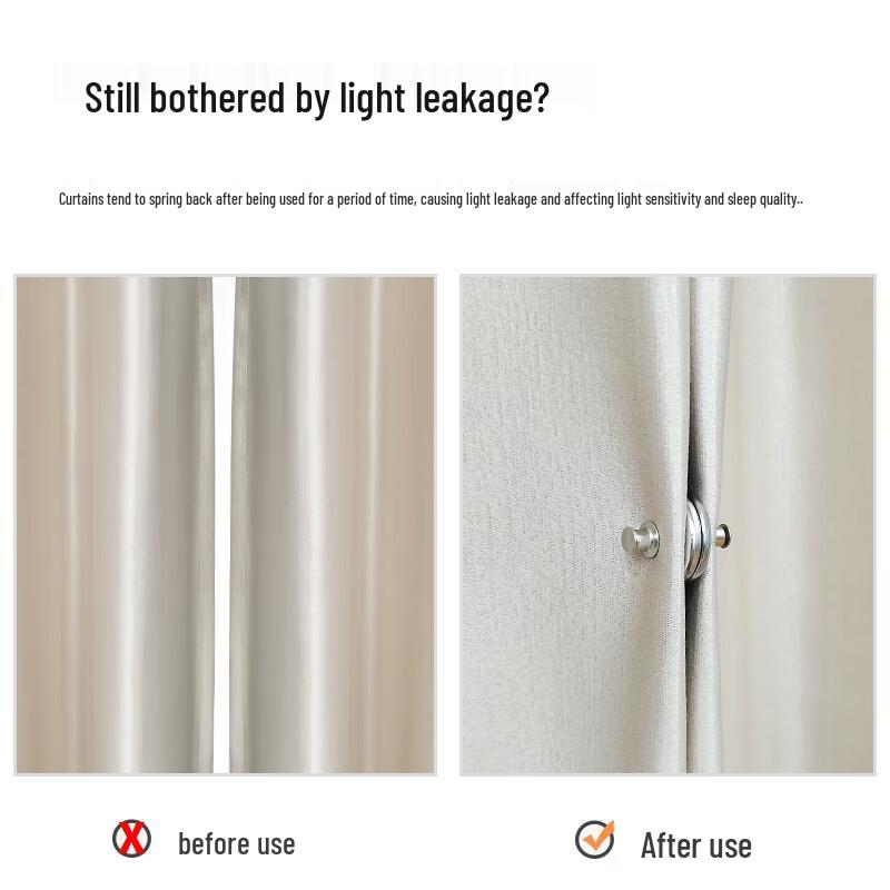 Magnetic Curtain Tiebacks (10 Pairs)