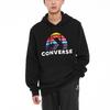 Sweatshirts Men's Black Hooded Moderate Regular 10018993-A01