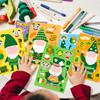 6 Sheets/pack DIY Staff Patrick's Day Sticker Hairband Irish Hat Festival Puzzle Stickers