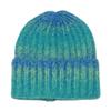 Autumn and winter pullover hat fashion versatile ear protection hat tie-dye gradual change color knitted hat winter hat women