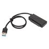 USB 3.0 to SATA Adapter Cable 12V 2A Plug and Play Fast Transfer SATA Hard Drive Converter Cable