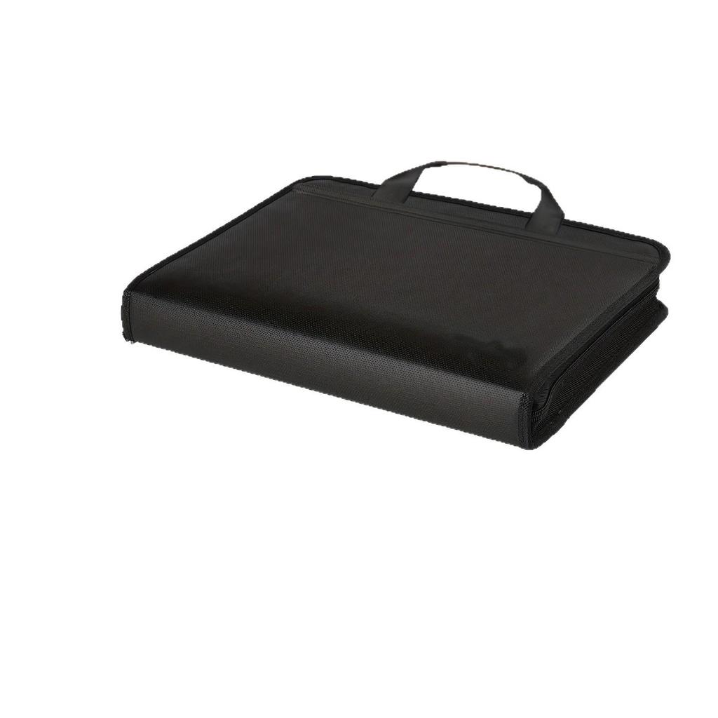 Fireproof Waterproof 13-Layer Expanding Accordion File Organizer Bag - Large Capacity