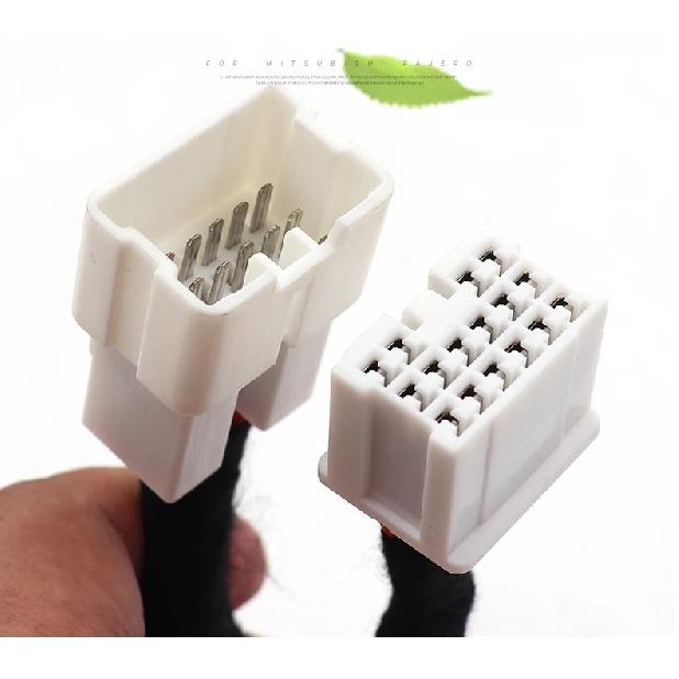 For Mitsubishi Pajero Montero Self-Locking Device V97 V93 OBD Adapter Cable OBD Automatic Locking Device Module Accessories