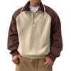 Half-zip Sweatshirt For Men, High Collar Half-zip Sweatshirt For Men.
