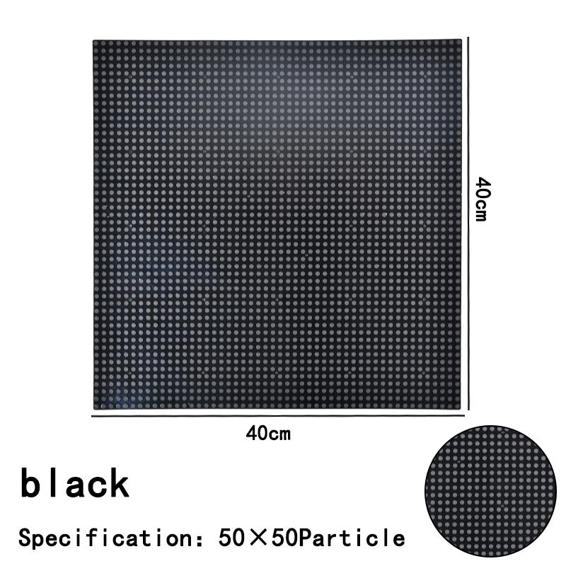 50x50 Dots Classic Large Base Plates - Small Size DIY Bricks Assembly Baseplates - ABS Plastic Building Block Plate for Children Gift