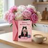 with the Words Happy Birthday Card Blessing Message Whimsical Card  Family Gatherings
