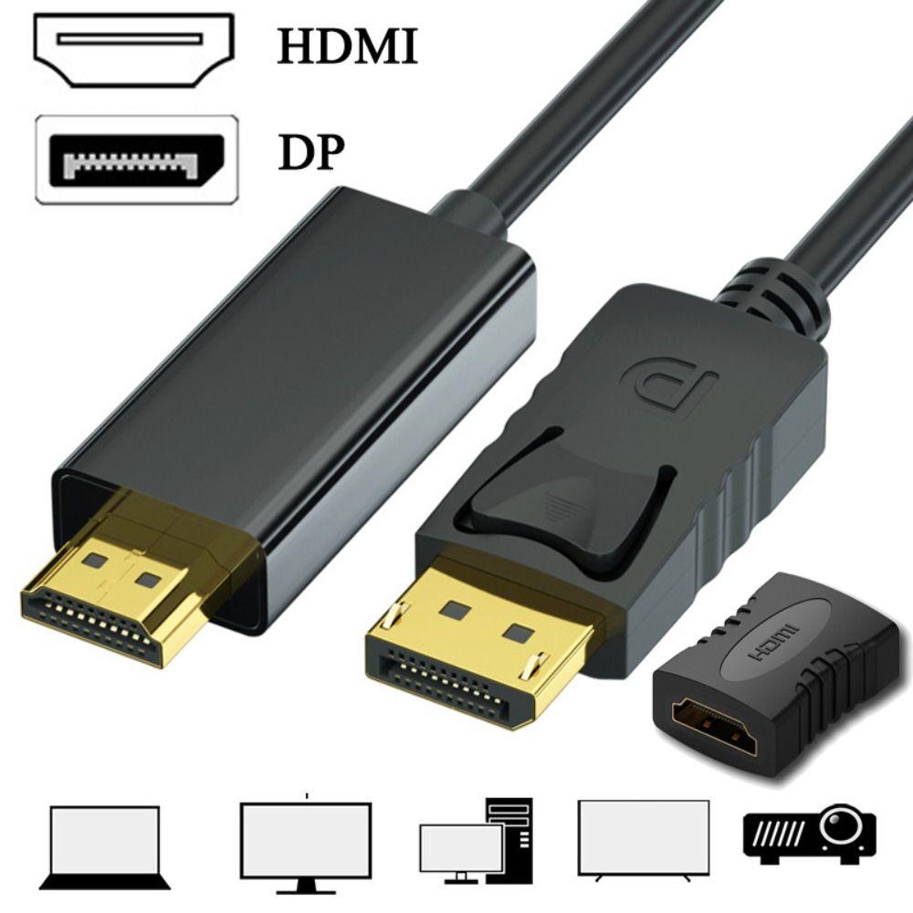 

Разъем для пары адаптеров Адаптер DP-HDMI Адаптер HDMI-HDMI Конвертер порта дисплея в HDMI