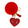 Elegant Heart Shaped Keychain With Rhinestones And Tassels For Bags And Keys Sturdy Zinc Alloy Design Key Pendant
