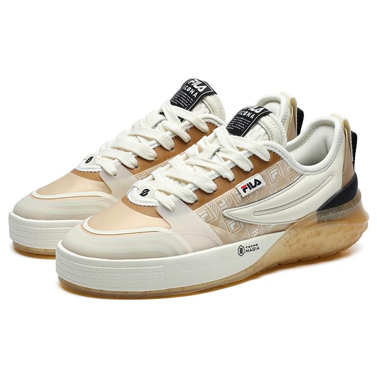 New FILA Mixa Sneakers Beige 'Creamyellow' Women's F12W223101FBV