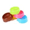 1 szt./zestaw Plastikowy Cukierkowy Kolor Zwierzę Domowe Pies Szczeniak Zwierzę Praktyczna Miska na Jedzenie Wodę-Losowy Kolor