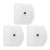 3Pcs Electric Guitar Knob String Potentiometer Controller Instrument Accessory Set Kit White