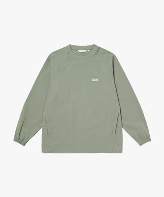 GOALSTUDIO Air Through Goal Wind Pullover-Light Khaki