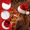 Weihnachtsdeko Weihnachtsmannmütze Weihnachten Lange Plüsch Verdickte Rote Geschenkmütze Erwachsene Plüsch Weihnachtsmütze Weihnachtsgeschenk Deko