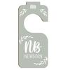 Set of 8 Wardrobe Dividers Wooden Separator Set Baby Clothing Size Age Dividers