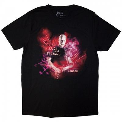 David Gilmour Unisex Adult Luck & Strange London Back Print T-shirt