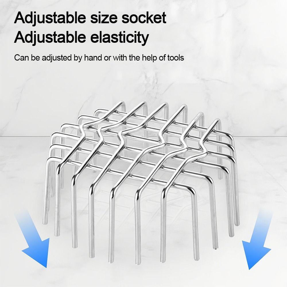 Anti-blocking Gutter Guard Leaf Debris Trap Balcony Drainage Cover  Courtyard Outdoor