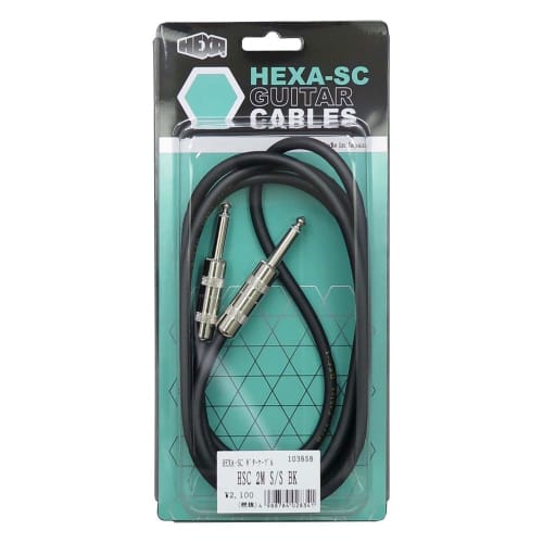 

HEXA HSC Guitar Cable, 2m S/S