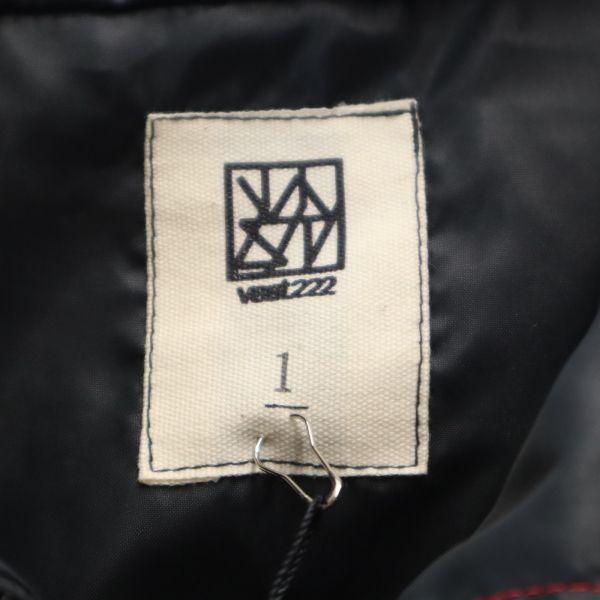 Unused VAST222 18AW Made In Japan Side Zip Anorak Parker 1 Red Men's Used